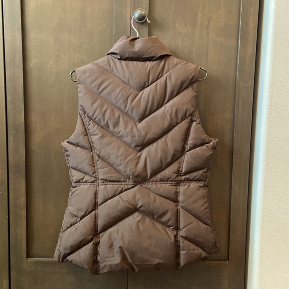 J Crew, Puffer Vest, Brown, Size M - Picture 2 of 3